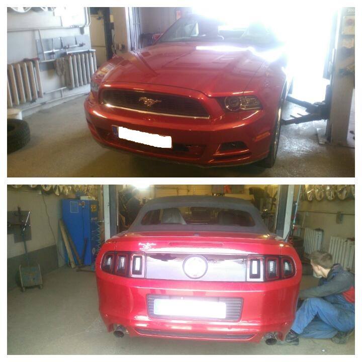 Ford Mustang V restyling